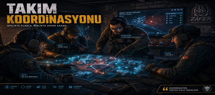 Slotime FPS Takım Koordinasyonu Örnek Görseli